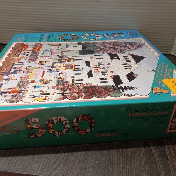 Ceaco Corkboard Back Puzzle Birthday Mayhem 500 Pieces Jane Wooster Scott SEALED - Picture 15 of 15
